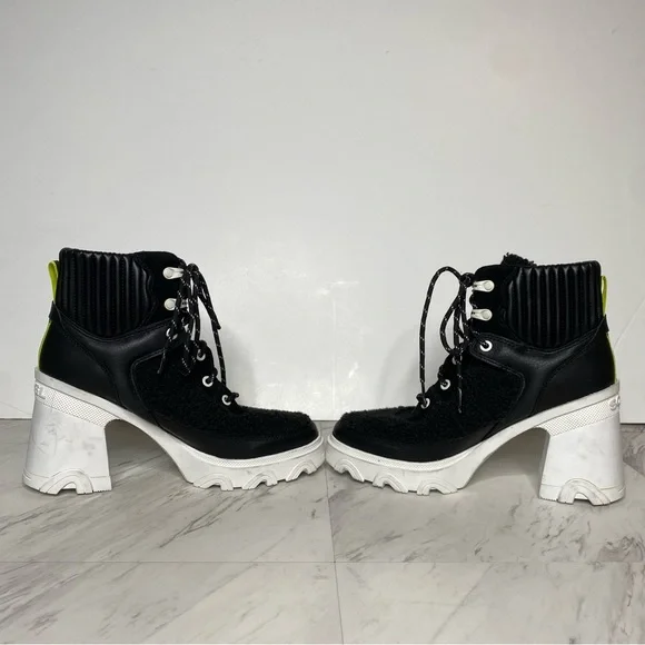 Sorel Brex Cozy Lace Up Heeled Boot 8 - Picture 5 of 15